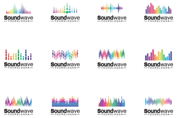Download Sound Waves Logo Symbol Vector Design - Vector design Collection