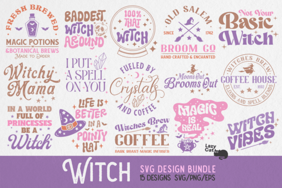 Download Halloween Witch SVG PNG Bundle - Witch svg Collection