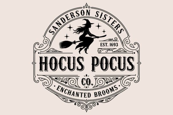 Download Hocus Pocus Witch SVG, Witch Label, Logo - Witch svg Collection