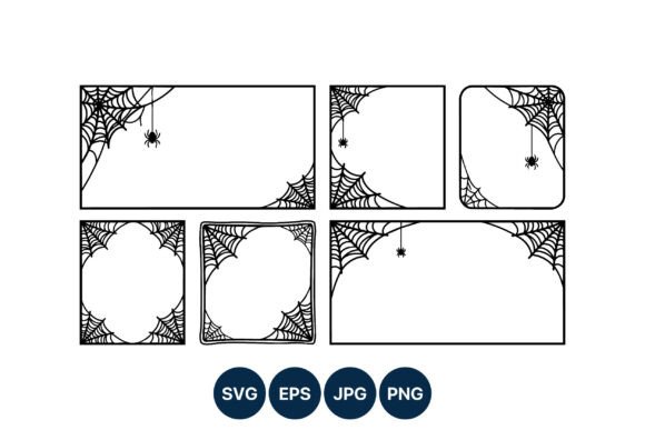 Download Spider Web Corner Frame Vector Design - Vector design Collection