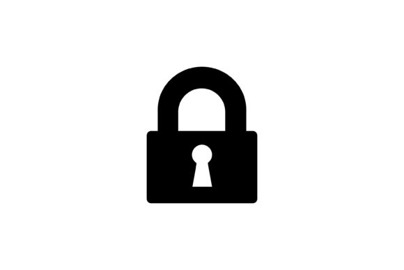 Download Padlock Icon Illustration Vector Design - Vector design Collection